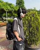 Halon nylon half jacket