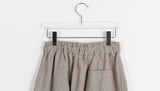 [unisex] Hupin Linen Banding Balloon Pants - Linen 100