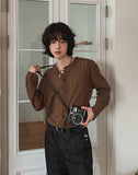 Into summer see-through linen cardigan