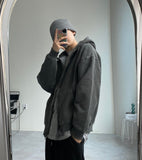 Vintage Dying Hood Zip-Up