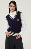 Name Card Knits Vest