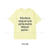 Souffle Dot Lettering Short Sleeve