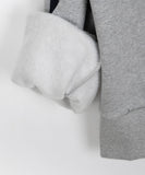 [unisex] Flap Sporty Line Color Matching Sweatshirt