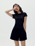 W Cotton Modal Clean T-shirt