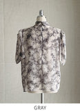 Lindian Flower Chiffon Blouse