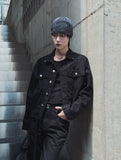 Camper Rivet Crop Cotton Jacket