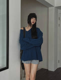 Little V-neck Cable Knit