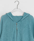 Rimoha Summer Hood Knit Zip-Up
