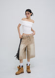 Sweet Carpenter Washing Three Quarter Bermuda Pants