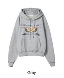Heads Eagle Print Hoodie