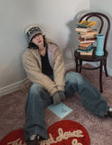 Soleil U-neck cable knit