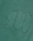 RAW CUT M LOGO PIGMENT SWEATSHIRT