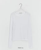 Singer Cut Round Long Sleeve Tee