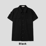 Rise roll up short sleeve shirt