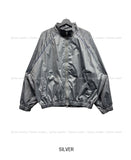 Kai Nylon Glossy Piping Zip-up