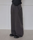 Asymmetrical Wide Pants