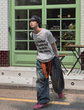 Butter printing short sleeve t-shirt