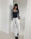 Leol Color Matching Nylon Pants