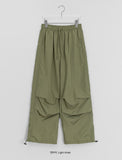 Billum Nylon Banding Wide Pants