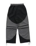 Round Cut Dart Nylon Pants