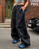 Nuts Balloon Nylon Parachute Pants