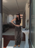 Bird Vintage Ribbed Halter Sleeveless
