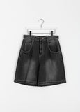 Mercoub Bijo Black Blue Bermuda Pants