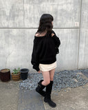 [Plan] Roman V-neck Loose Fit Knit