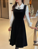 Lobil Ribbon Collar Blouse