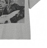 Grunge Vintage Photo Print Short Sleeve T-shirt