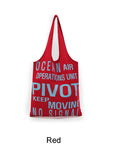Tiven Lettering Shoulder Bag