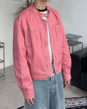 Jayden stitch cotton jacket