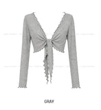 Needs Tie Bolero Cardigan