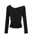 If Button One-Shoulder Off-Tee