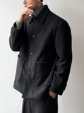 Loen half wool coat