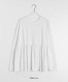 Ryokuna Flare Layered Long Sleeve Tee