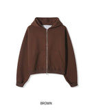 Cloud Overfit Crop Hoodie