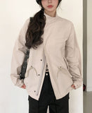 Kao Pintuck String Half Field Jacket