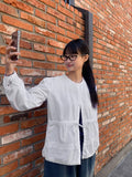 Leusyam Lace Ribbon Blouse