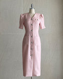 Herildi Tweed Button One Piece