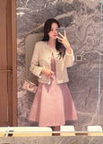 Keaz Surgical Fringe Tweed Jacket