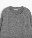 Ichi cable knit one piece