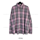 Oroff check overshirt