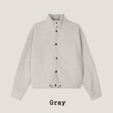 Merry Alpaca High Neck Cardigan