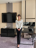 Verjus semi-straight fit cotton pants