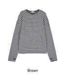Iken Striped Waffle Crop Top