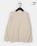 [Wool10] Loose fit wool round knit