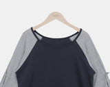 Wheat Roll-up Three Quarter T-shirt