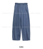 (UNISEX) Oversized Wide Pigment Training Pants