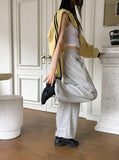 Tipping Pile Wide Two-Way Jogger Pants